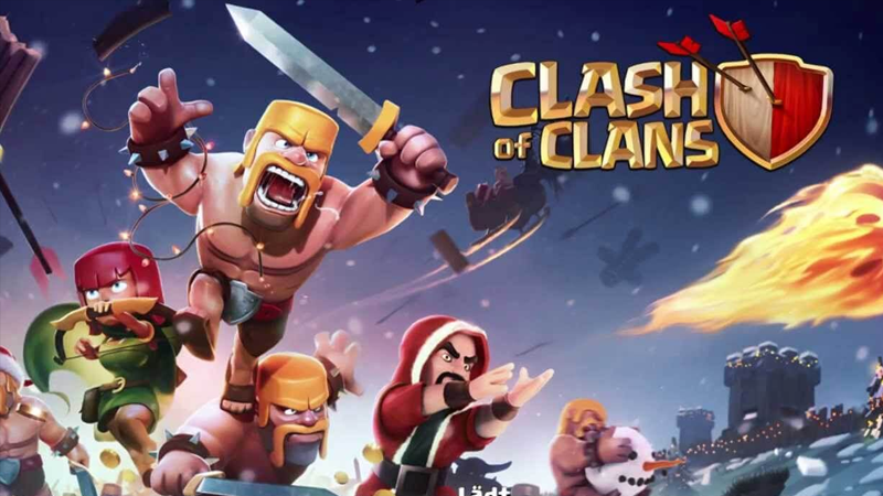 Clash Of Clans 12 Days Of Christmas