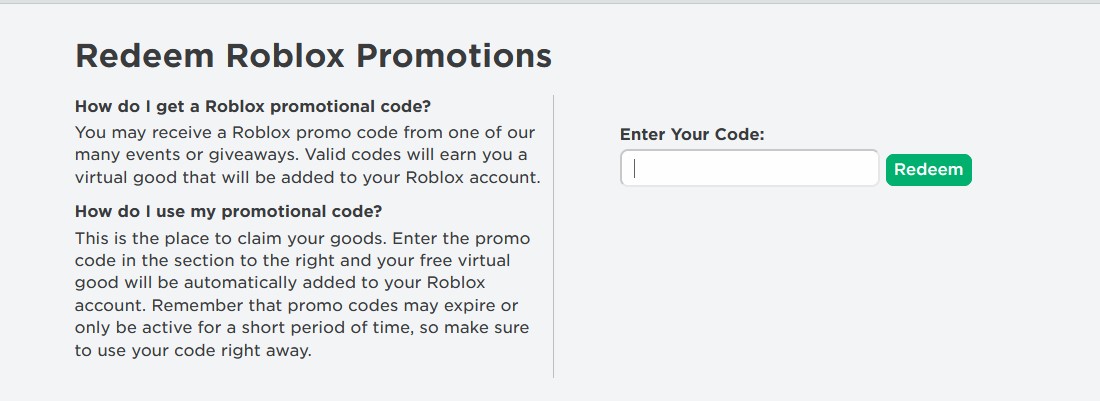 All Working Roblox Promo Codes July 2022 List - The Game Statistics 