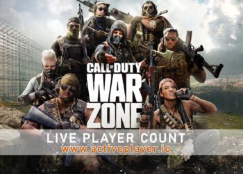call of duty warzone live player count