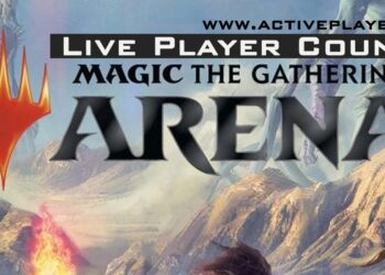 Magic the Gathering arena live player count