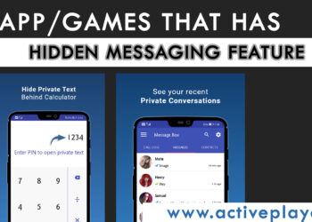 Apps that has hidden messaging feature