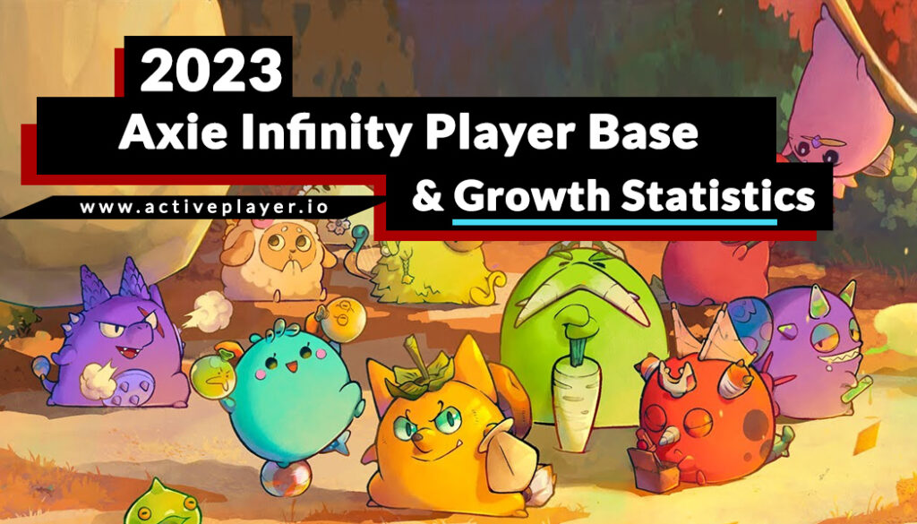 Axie infinity player base and growth statistics 2023