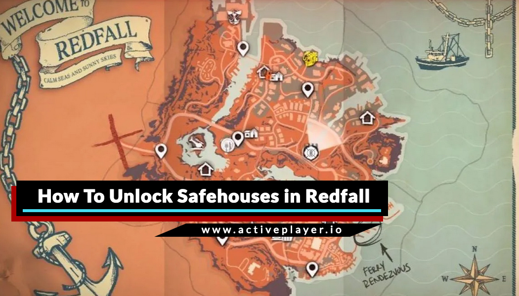 All Locations of Redfall map. : r/redfall