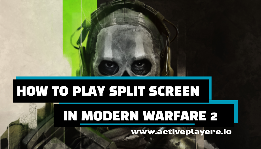 How to PLAY Split Screen in Call of Duty Modern Warfare (2 Players on 1  Screen) 