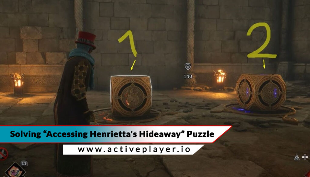 Solving “Accessing Henrietta's Hideaway” Puzzle