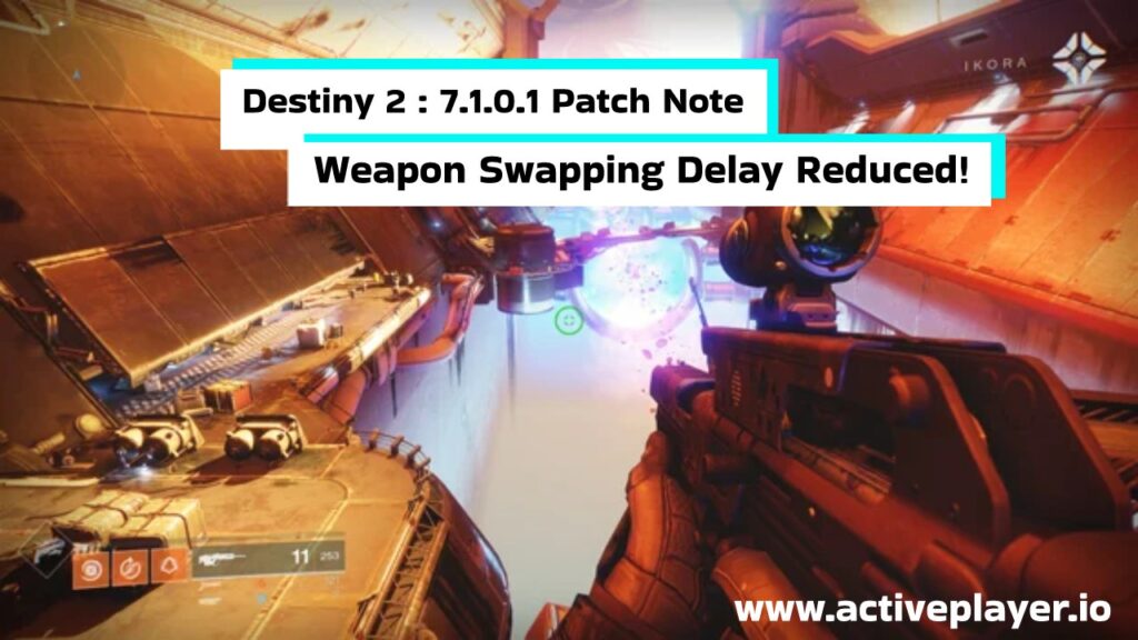Destiny 2 patch note Weapon Swapping