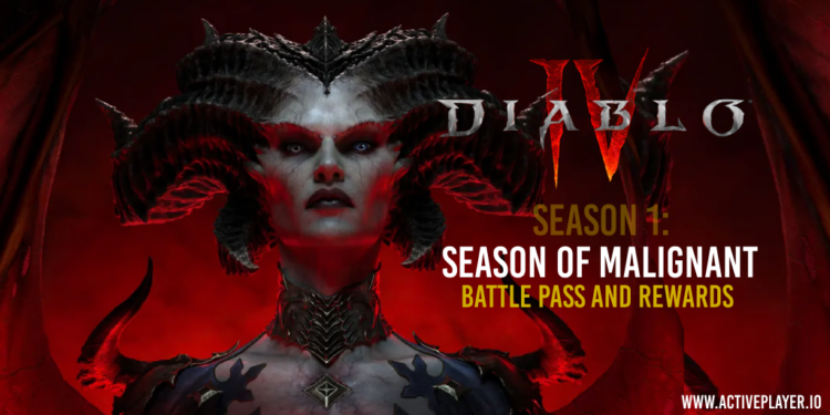 Diablo 4 Season of the Malignant Battle Pass and Rewards