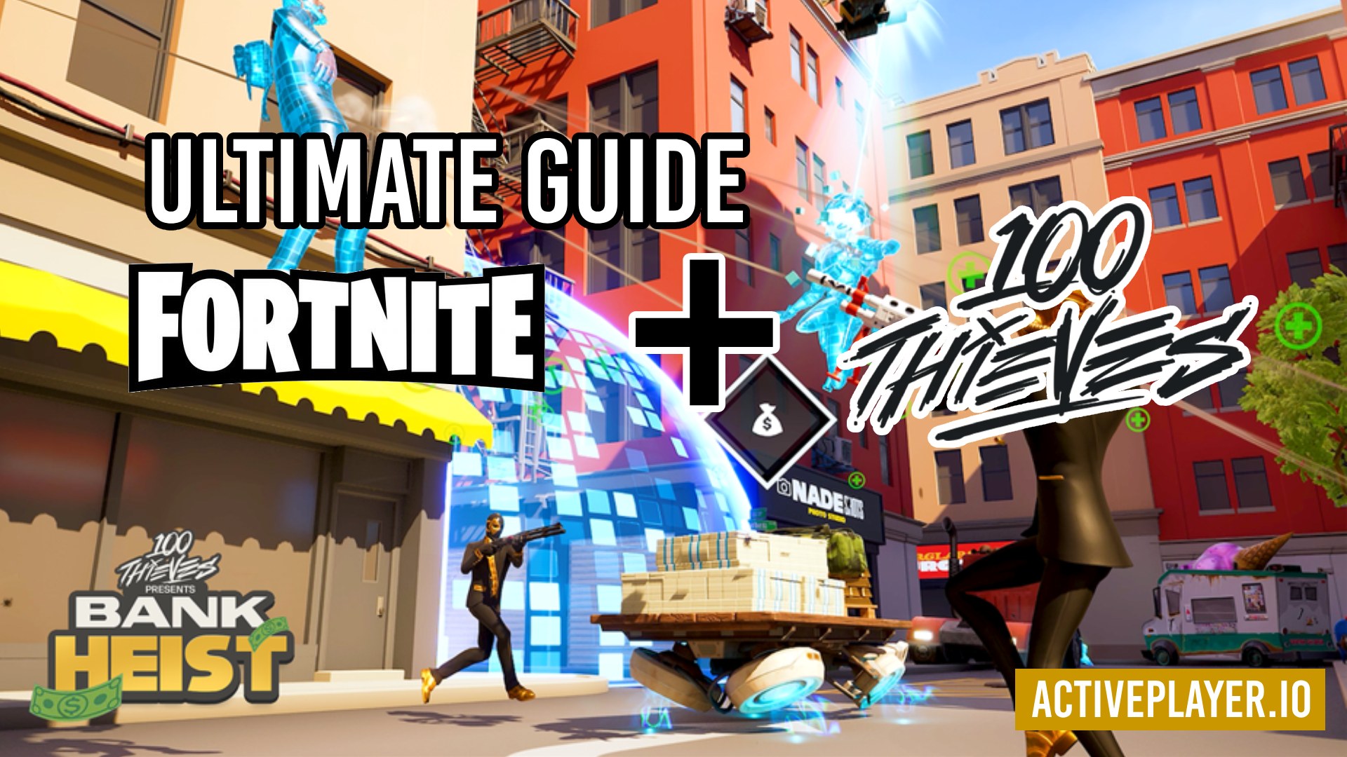 Ultimate Guide: 100 Thieves Bank Heist + Fortnite - The Game