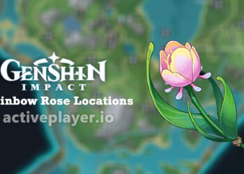 Locate all Rainbow Rose Locations in Genshin Impact