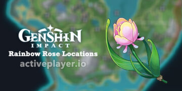 Locate all Rainbow Rose Locations in Genshin Impact