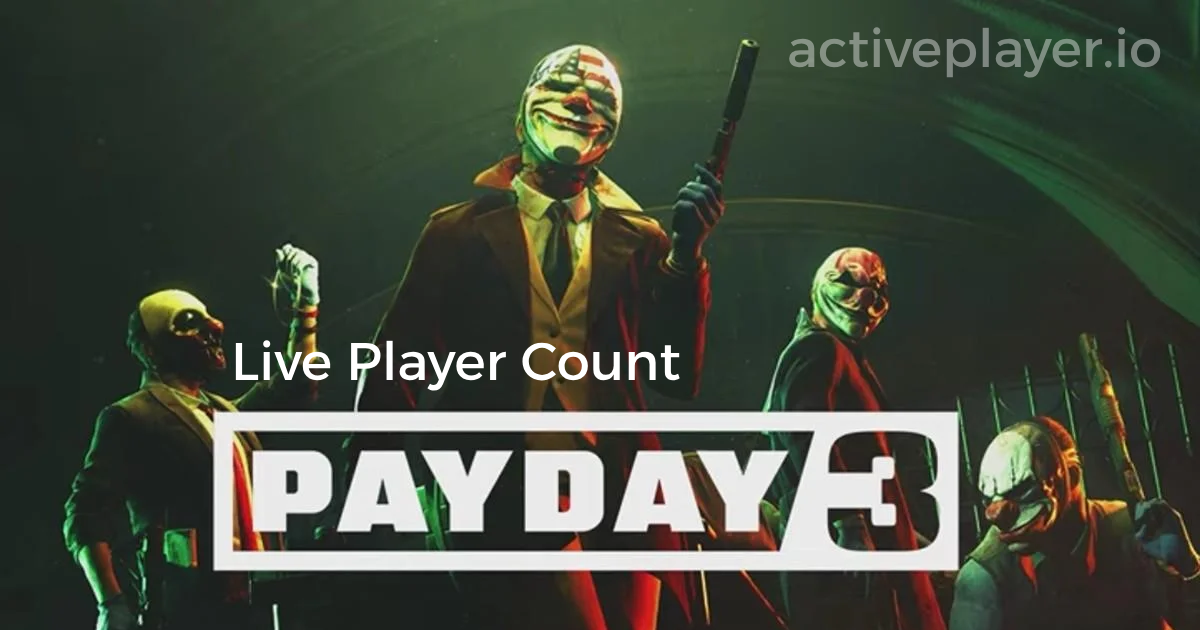 Payday 3 registra 1,3 milhao de jogadores no lançamento