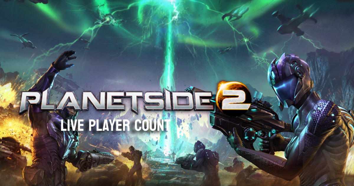 Planetside 2 player count & Steam Charts 2023-2024