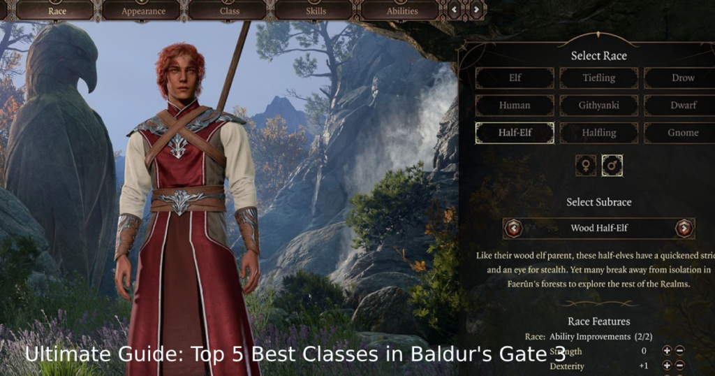 Ultimate Guide: Top 5 Best Classes in Baldur's Gate 3