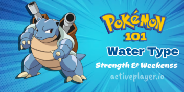 Water type Pokémon Strength and Weakness