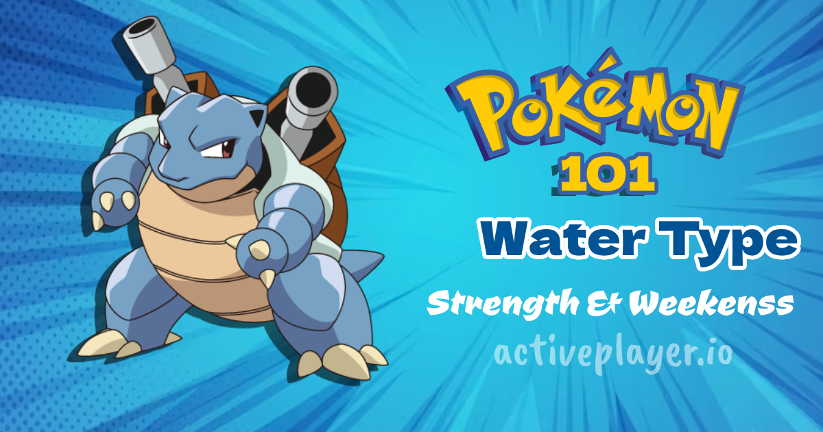 Water Pokémon weakness, resistance, and strength