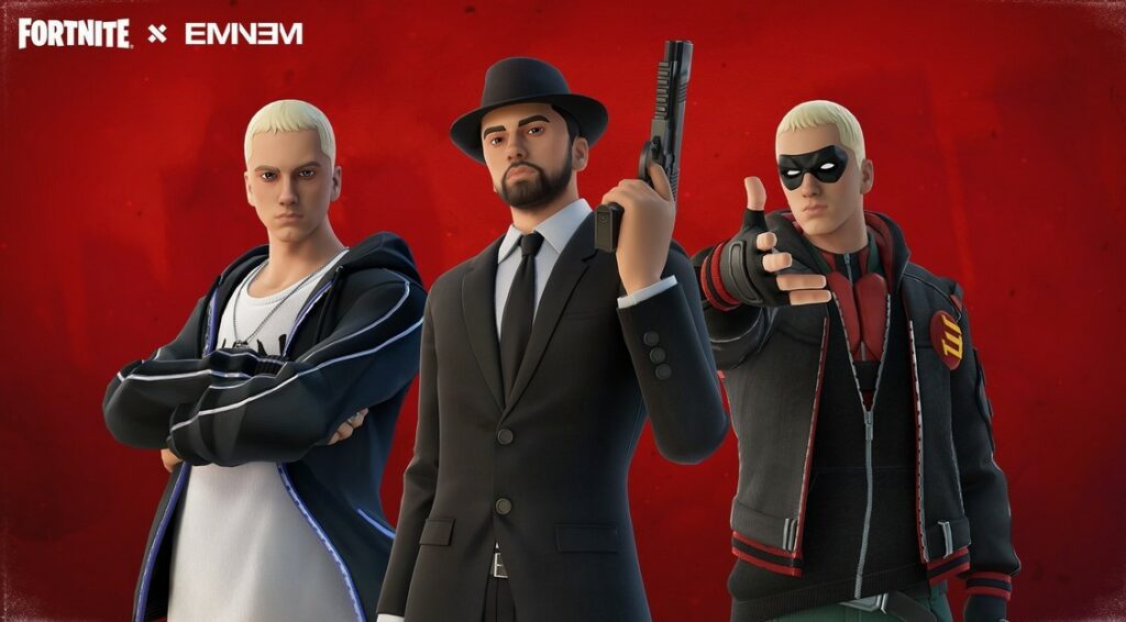 Fortnite's Eminems Trio Skin