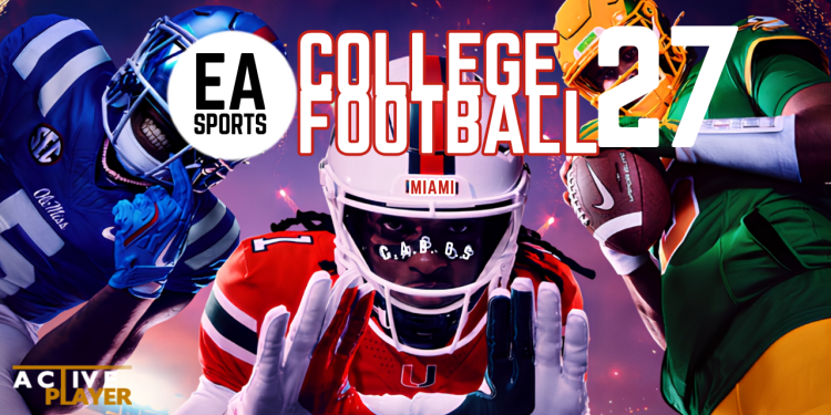 EA SPORTS College Football 27 live player count and Steam charts