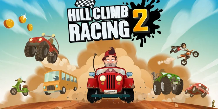 Hill Climb Racing 2 game artwork